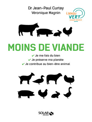 cover image of Moins de viande